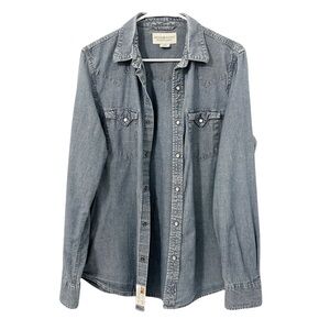 Denim & Supply Ralph Lauren Chambray Button Up Shirt Medium